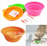 silicone dobrável pet p/ alimentação cao e gato pct/10 cor v