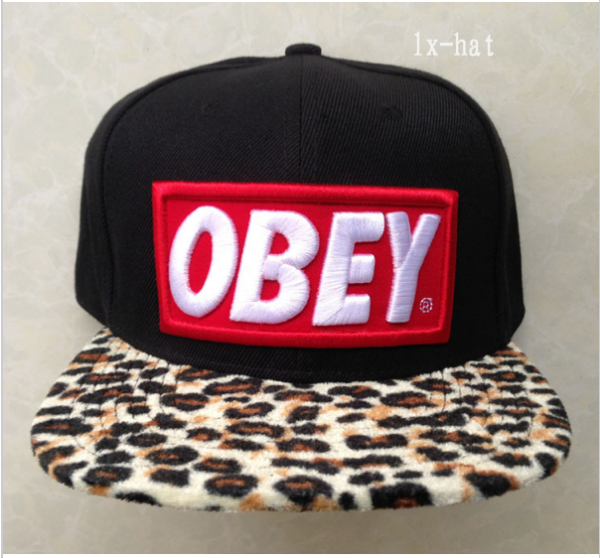 Novo leopardo OBEY  tampas de pressão Pct 4 unid