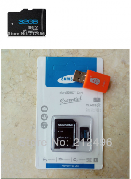 Micro SD Card CLASSE 32GB /5pct/ FLASH MEMORY c/ Adaptadot